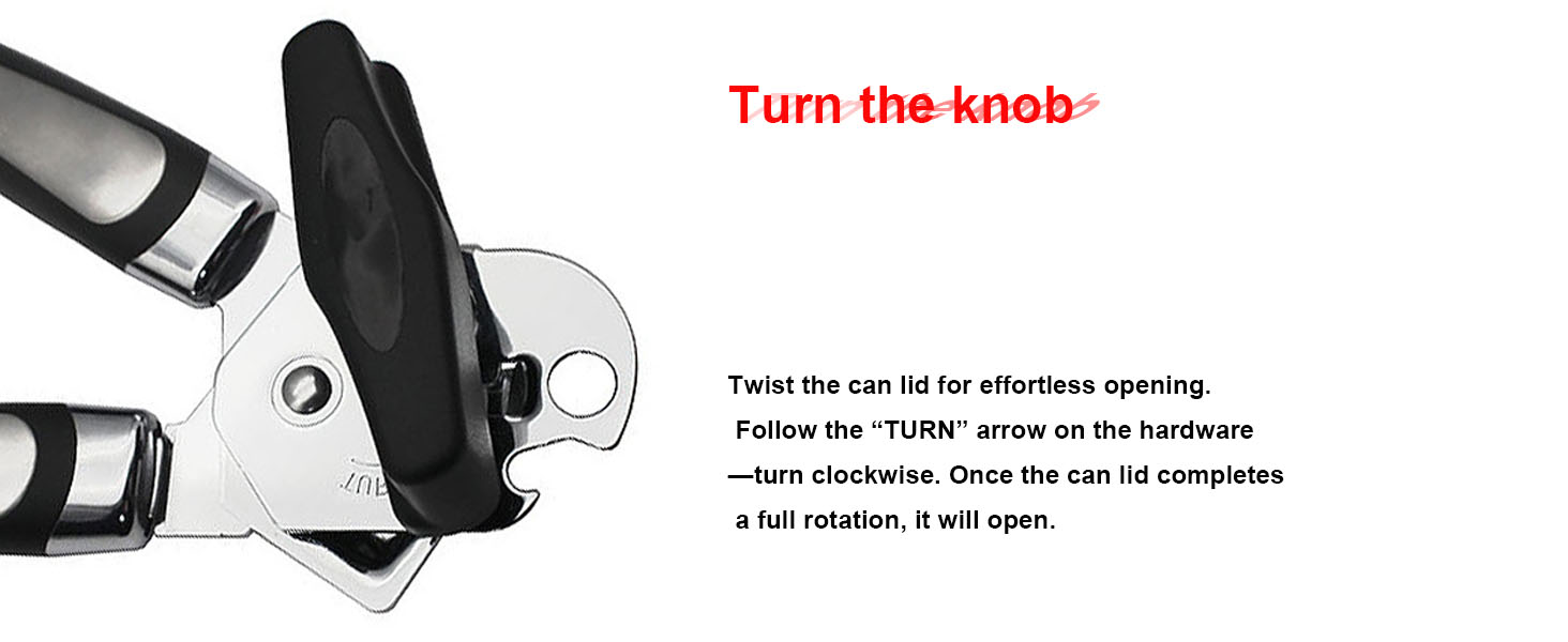 Turn the knob