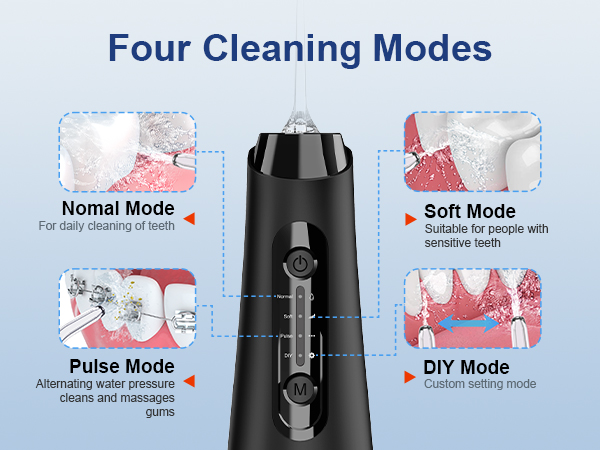 Four Cleaning Modes
