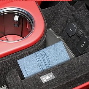 document holder riser, car insurance and registration holder