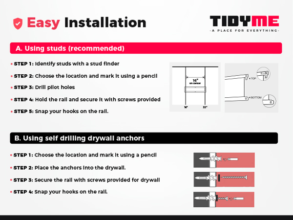 Garage Tool Wall Mount