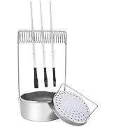 MyLifeUNIT Portable Artist Brush Washer, Paint Brush Cleaner with Wash Tank &amp; Removable Screen