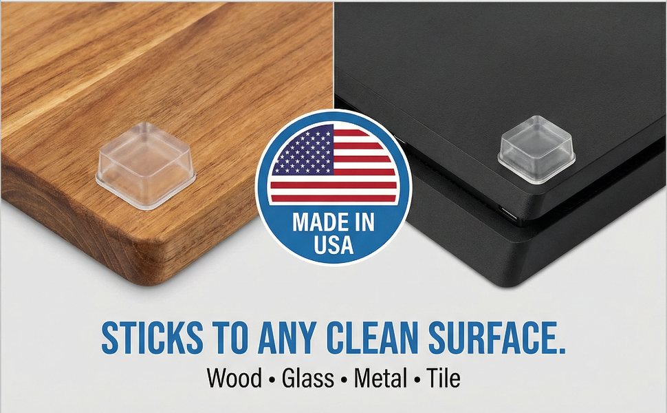 made in the usa sticky bumpers non slip