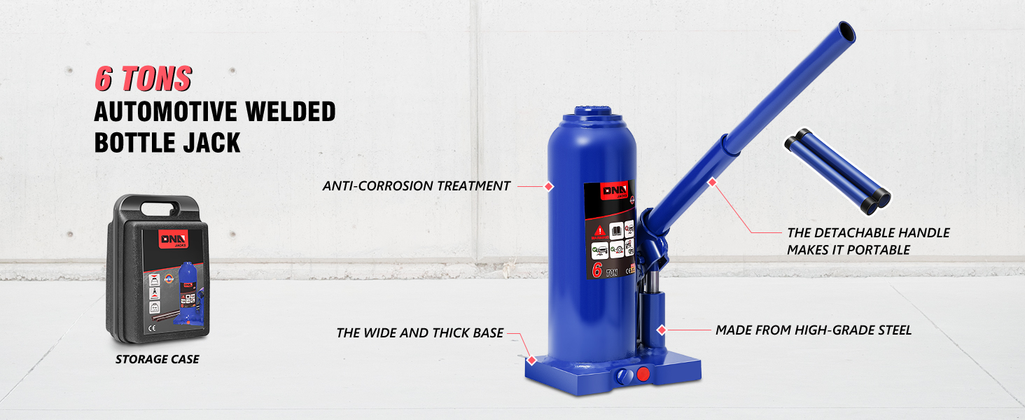 6 TON Hydraulic Bottle JACK