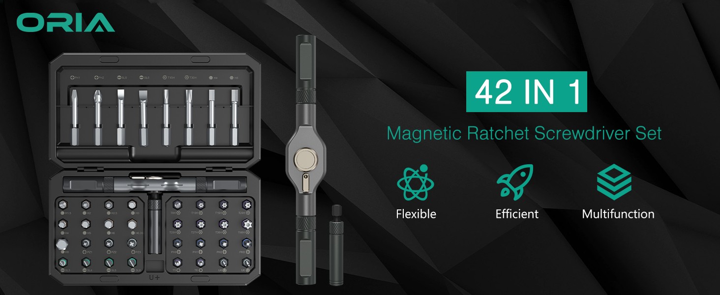 Ratchet Screwdriver Set