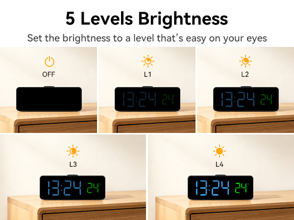 5 brightness