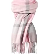 Scarf for Women - Womens Winter/Fall Scarf, Fashion Long Plaid Shawls and Wraps, Cashmere Feel Bl...