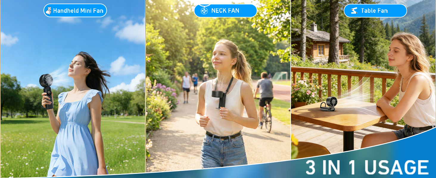 AILBTON Portable Handheld Turbo Fan
