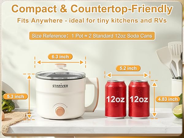 portable hot pot electric electric pot hot pot electric pot for cooking ramen cooker 