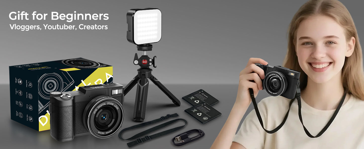 digital camera gift for teens youtuber