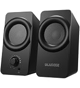 Bluedee Computer Speakers for Desktop PC, Dual Driver PC Speakers with RGB Lights, Plug &amp; Play Co...