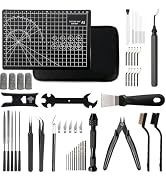 58Pcs 3D Printer Tools Kit with Storage Bag, Complete Maintenance and Repair Set, Includes Deburr...