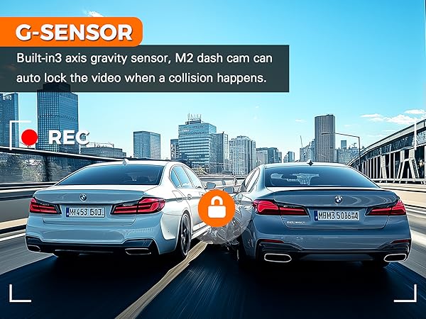 Gravity Sensor Auto Lock the Accident Videos