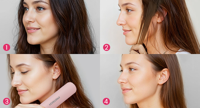 flat iron hair straightener