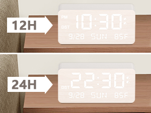 clock for bedroom