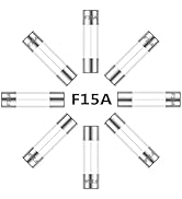 ALLECIN F5×20MM Glass Fuse