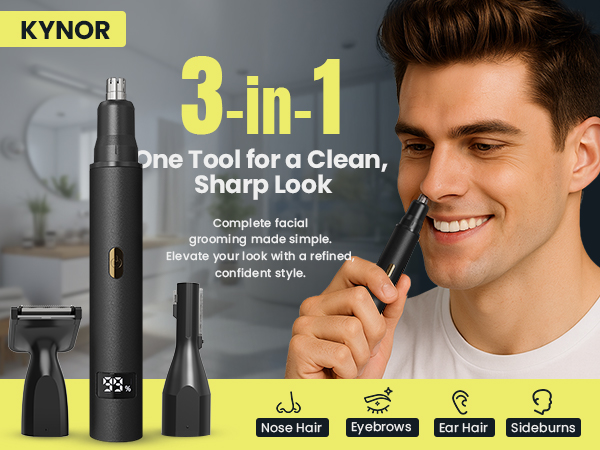 Kynor 3-in-1 One Tool for a Clean, Sharp look