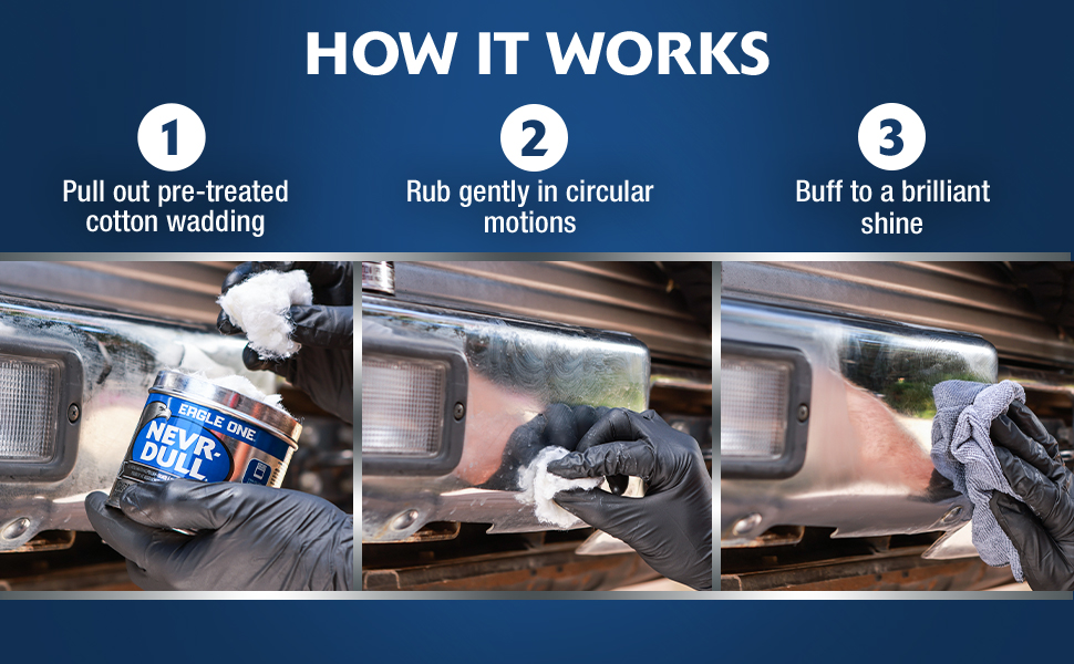 E1 Nevr-Dull Metal Polish for Home and Auto