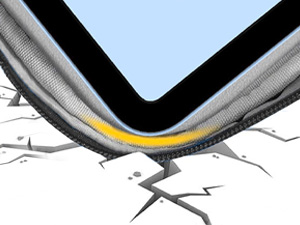 portable tablet sleeve shoulder bag