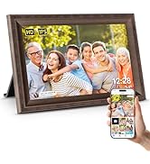 Smart White Digital Picture Frame WiFi Send Photos from Your Phone 16GB Storage 10.1inch 1280x800...