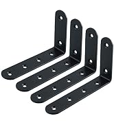 Alise Floating Shelf Bracket Widened and Thickened Stainless Steel Brackets Heavy Duty Corner Bra...