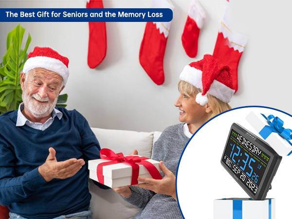 digital clock for seniors