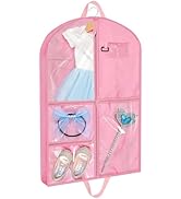 Svaldo Pink Dance Garment Bags for Dancers, 1pc 24x40x3