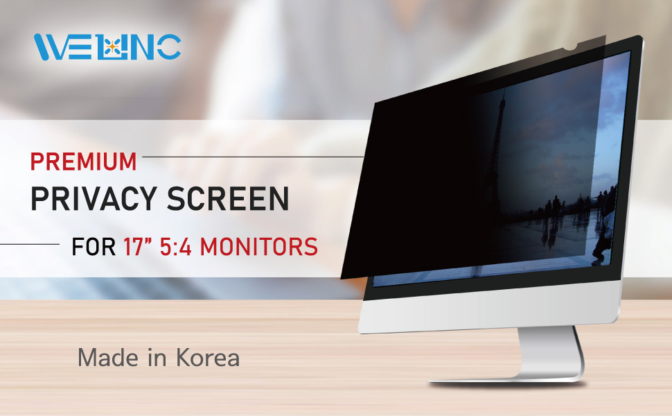 welinc privacy filter 17 inch 5:4 aspect ratio