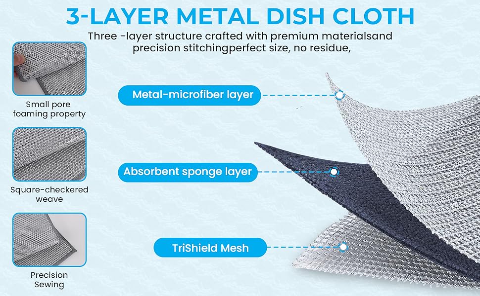 wire dishcloth 