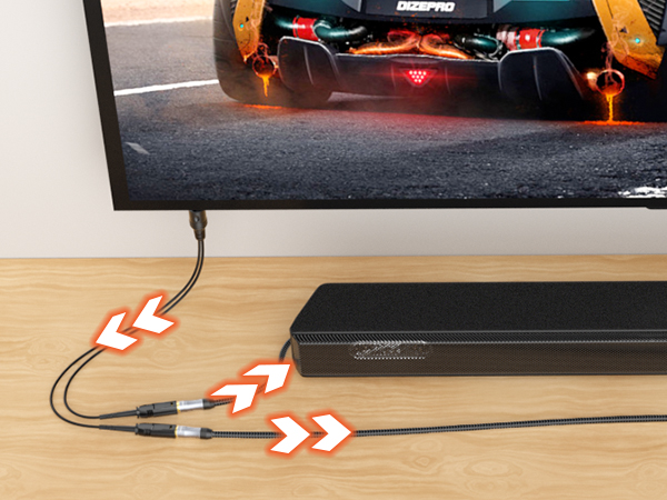 1x2 Digital Audio Splitter