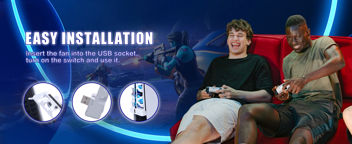 ps5 fan cooling fan replacement