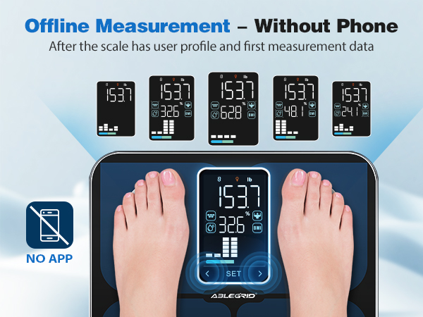 weight scales bathroom