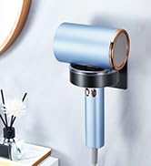 Oukimly Hair Dryer Holder Wall Mounted, Blow Dryer Holder, Hair Tool Organizer for Hair Dryer Sto...