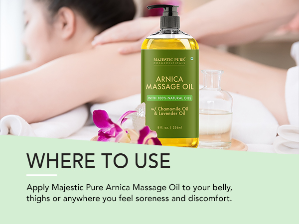Arnica Massage Oil, Massage Oil