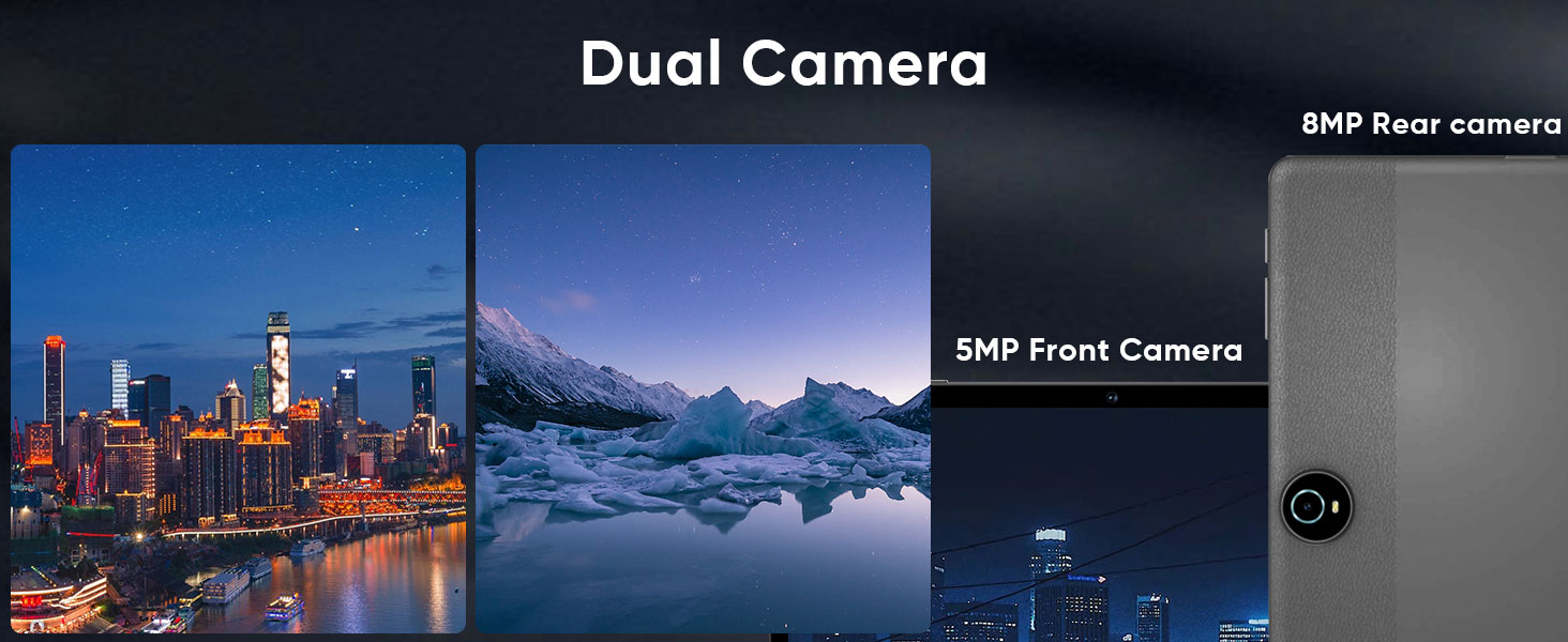 android 16 tablets with dual camera