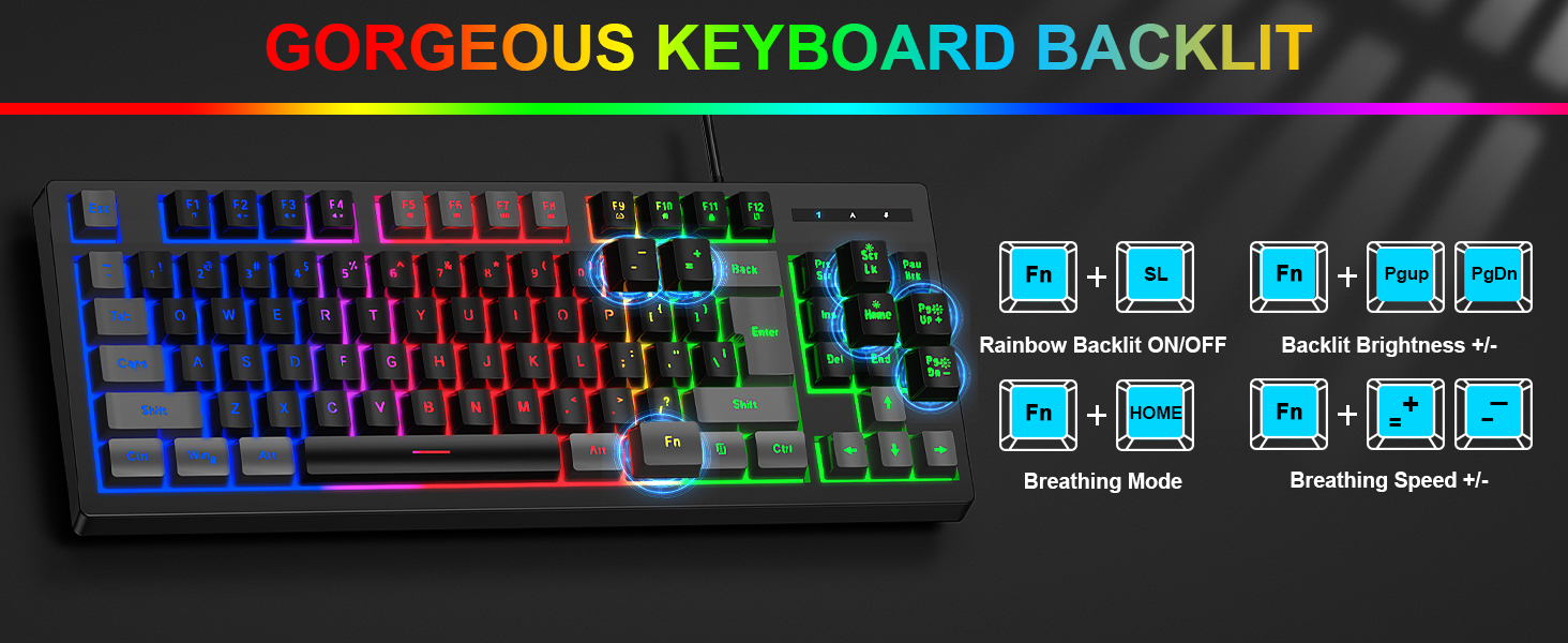 light up keyboard