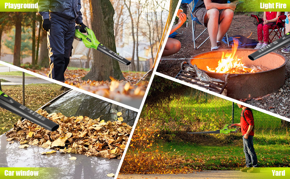 Leaf Blower with Batteries