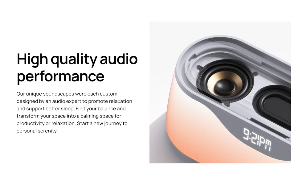 Nimba OFLO Sound Machine | High quality audio performance