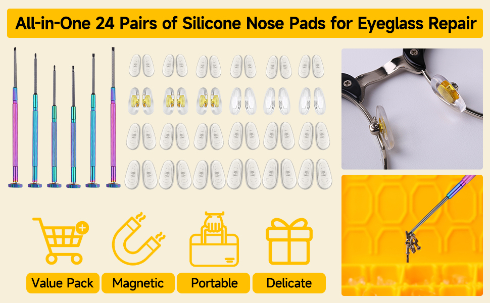 Eyeglass Nose Pads 