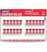1 Gram (Pack of 24) Single use Super Glue All Purpose, Super Fast, Thick &amp; Strong Adhesive Superg...