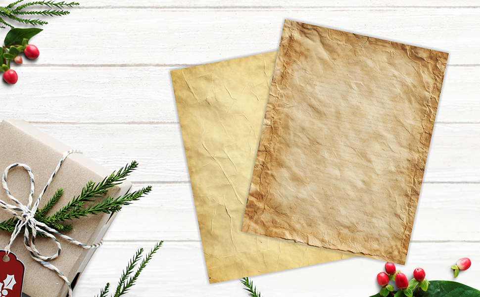 vintage writing paper old antique looking Letter Size stationary paper
