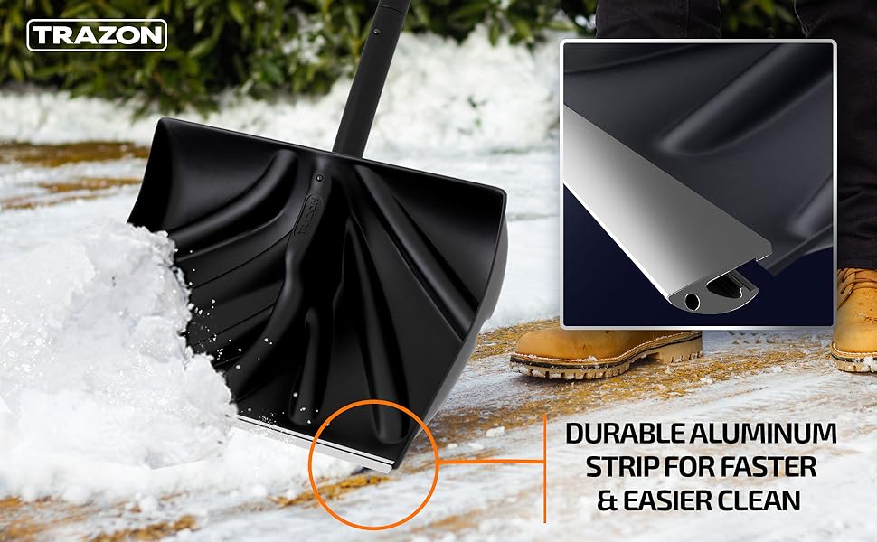 Ergonomic Snow Shovel