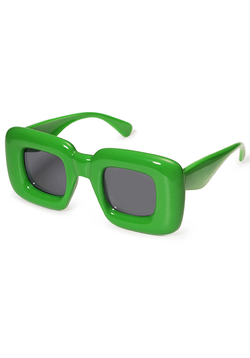 green sunglasses