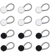 LIOUCBD 12PCS Metal Elastic Collar Extenders, Invisible Button Extenders, Neck Extender Wonder Bu...
