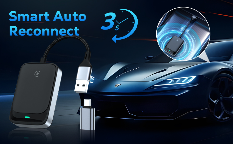 wireless carplay adapter for iphone