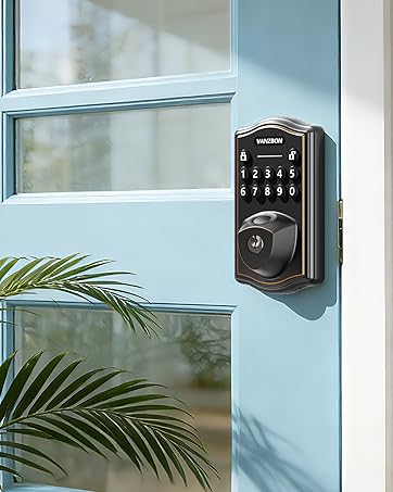 keypad door lock smart
