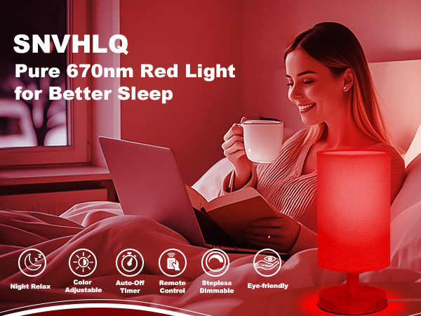 red night light