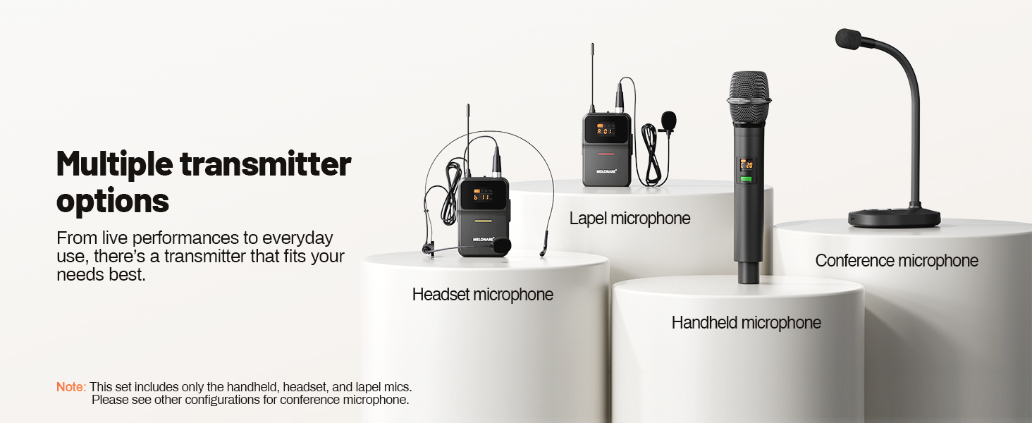 4-Channel Wireless Microphone System