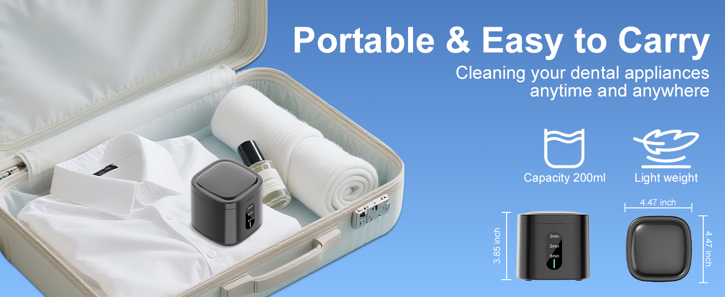 ultra sonic retainer cleaner machine