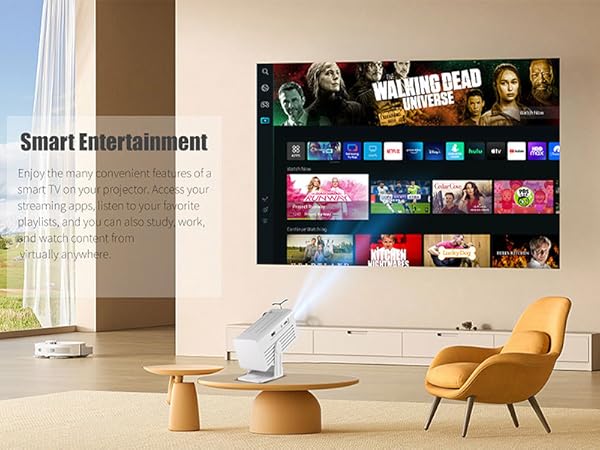 portable projector with wifi and bluetooth