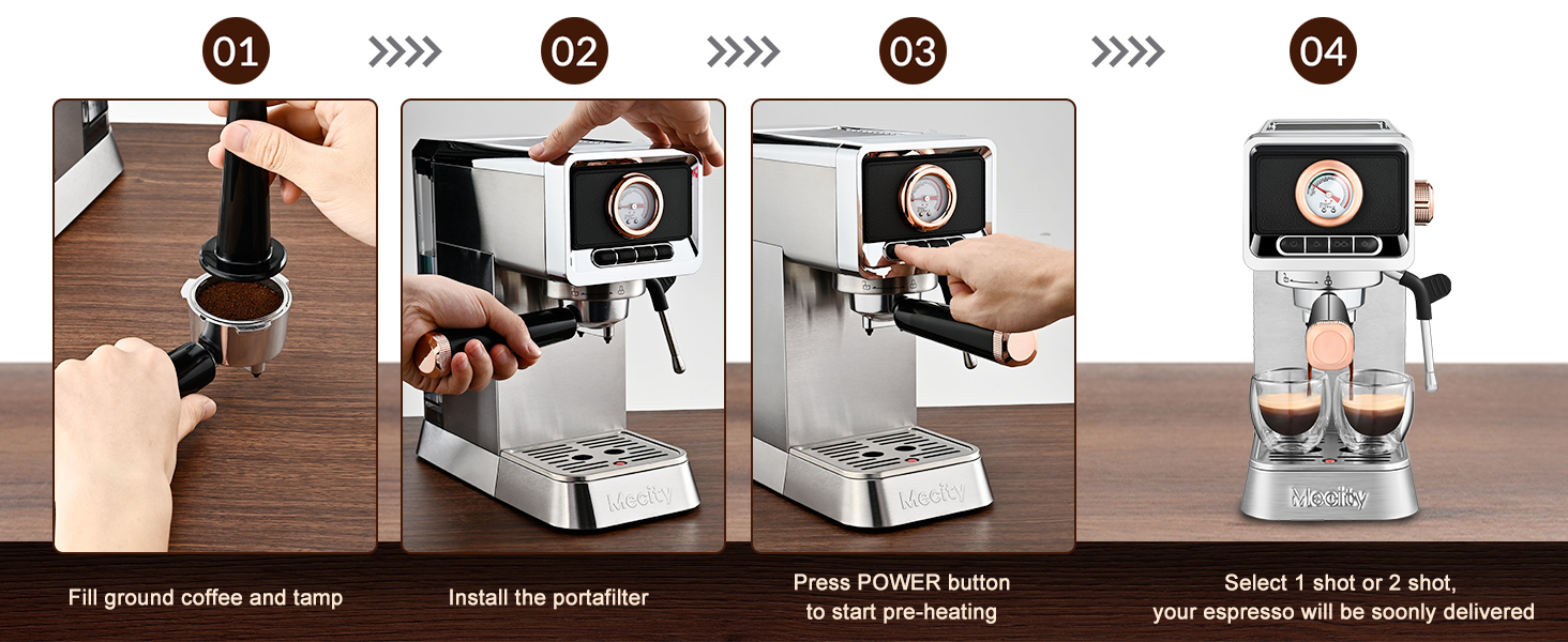 How to make a cup of espresso